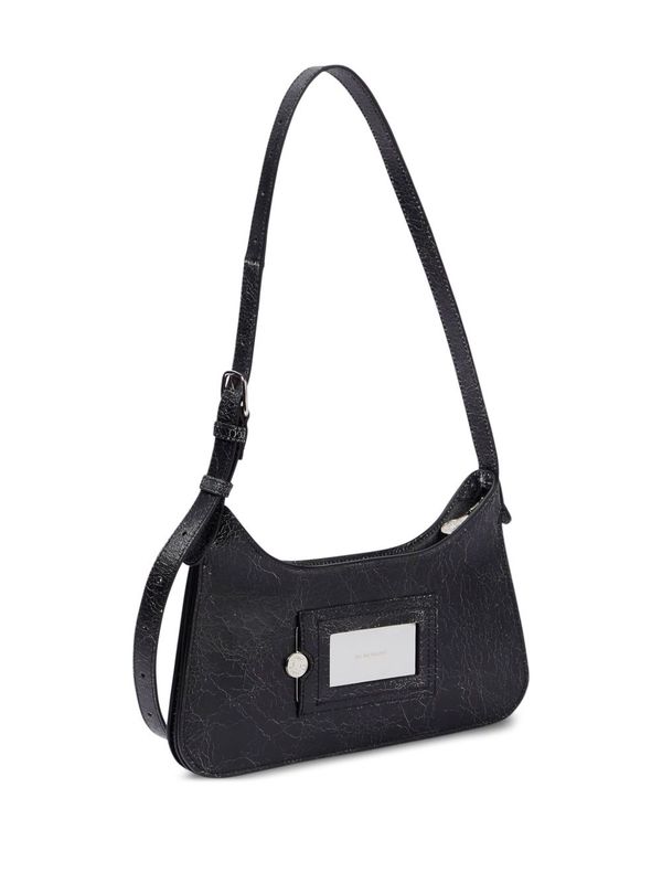 Flat Crack
  Leather Mini Shoulder Bag