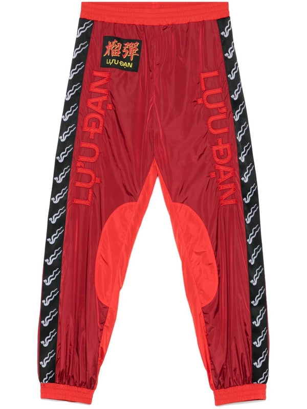 Logo Graphic Printing Nylon Pants