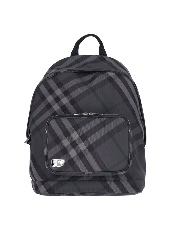 Ekd Check Nylon Backpack