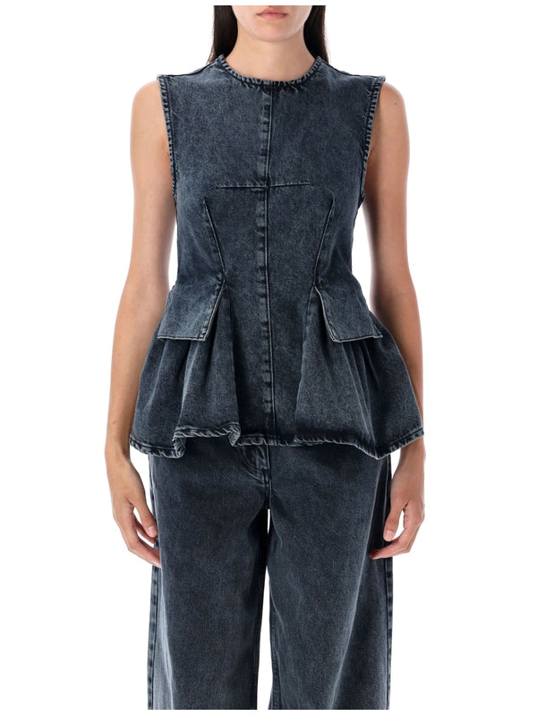 Remain Black Sleeveless Top