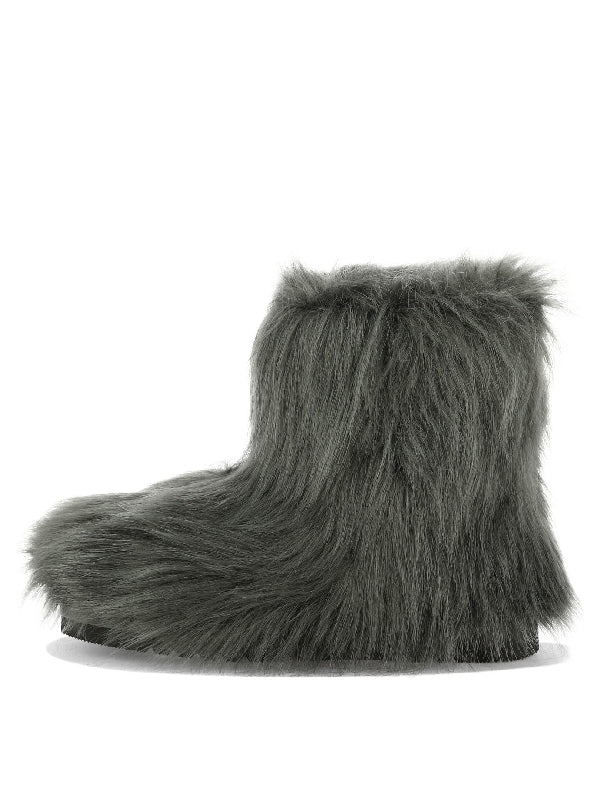 Olivia Fur Ankle Boots