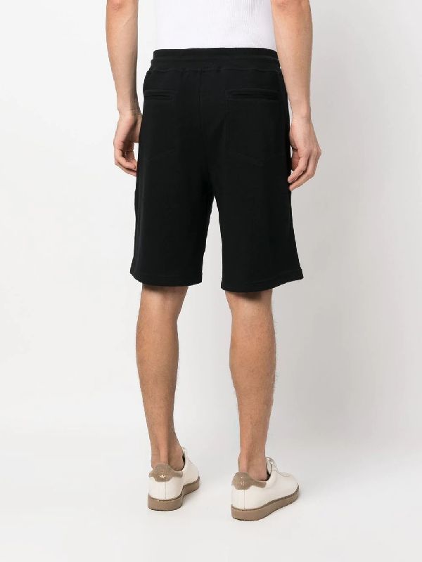 Zip Pocket Cotton Bermuda Shorts