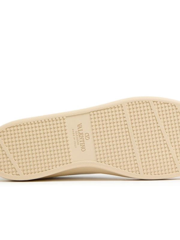 Valentino White Low Top Sneakers