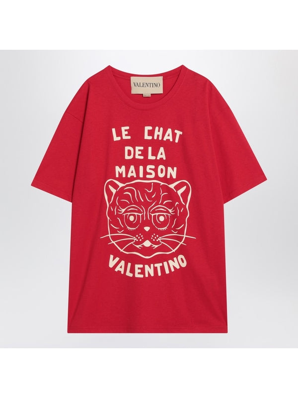 Valentino Red Half Sleeve