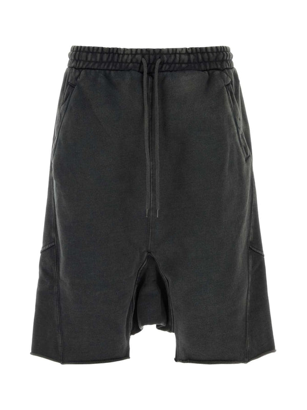 Washed Cotton Bermuda Shorts