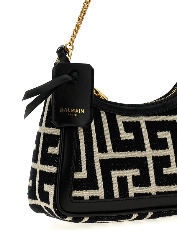 B Ami Logo
  Pattern Chain Shoulder Bag