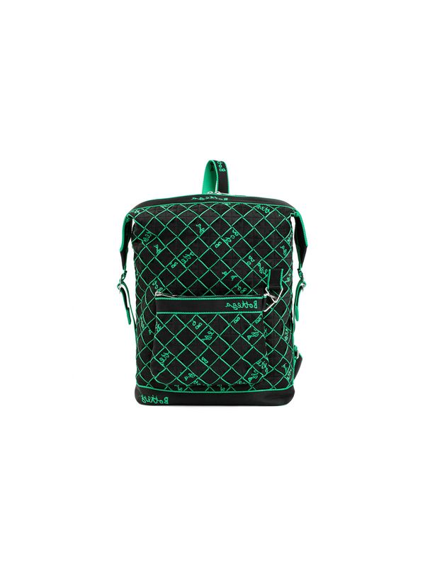 Logo Detail Weaving Backpack