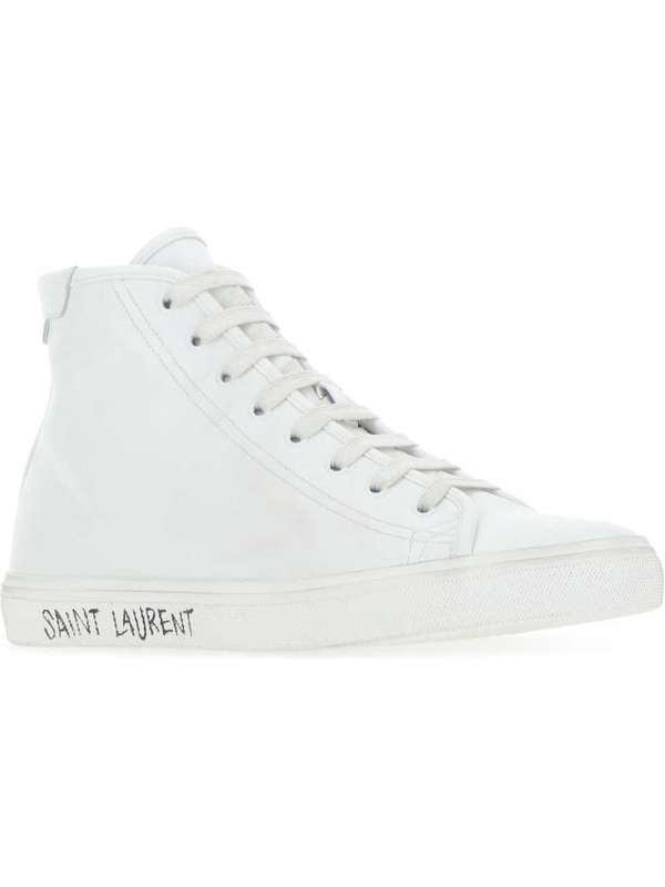 White Leather Malibu Sneaker