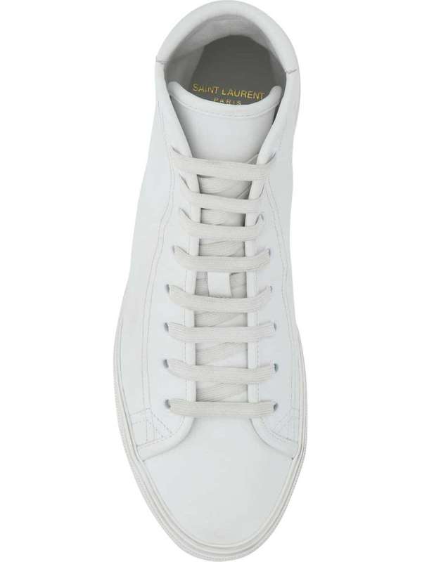 White Leather Malibu Sneaker