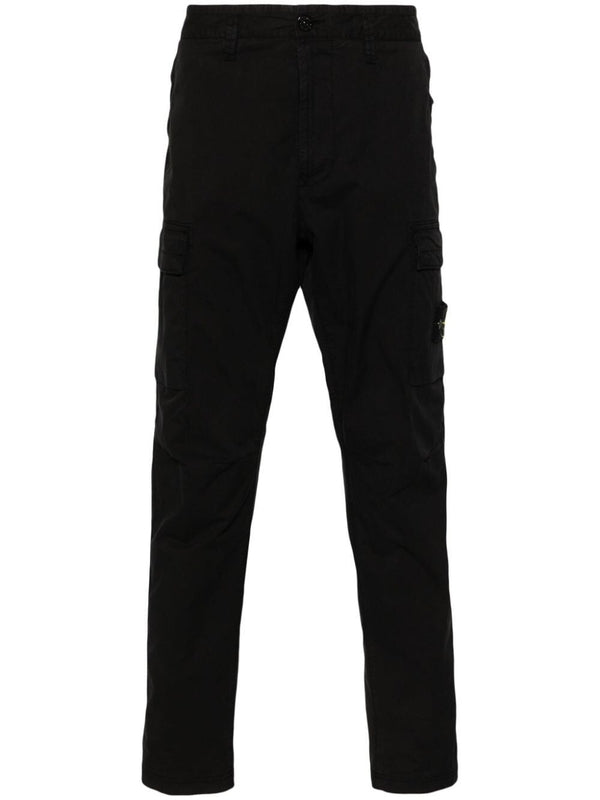 Woven Patch Cotton Cargo Pants