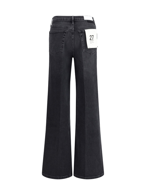 Re/Done Black Denim Pants