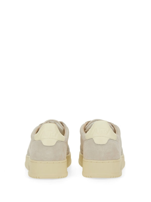 Autry Beige Low Top Sneakers
