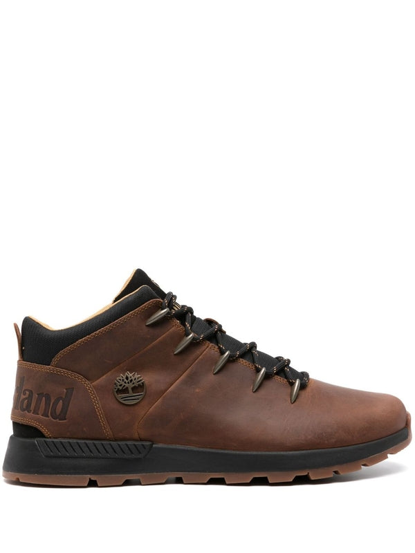 Timberland Brown Lace-Up Boots