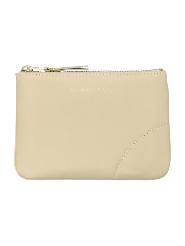 Comme Des Garçons Beige Coin Purse