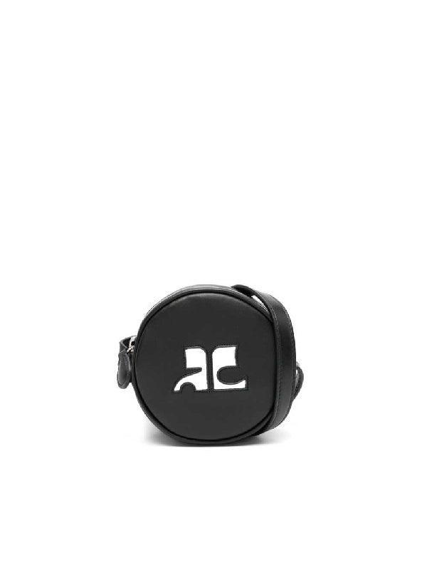 ロゴパッチレザーショルダー
バッグ