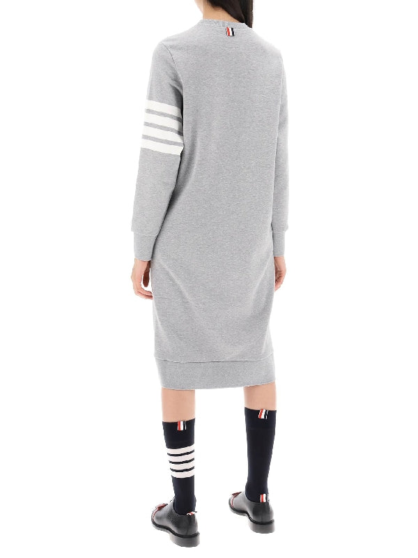 4-bar Sweatshirt Midi Dress - Jente