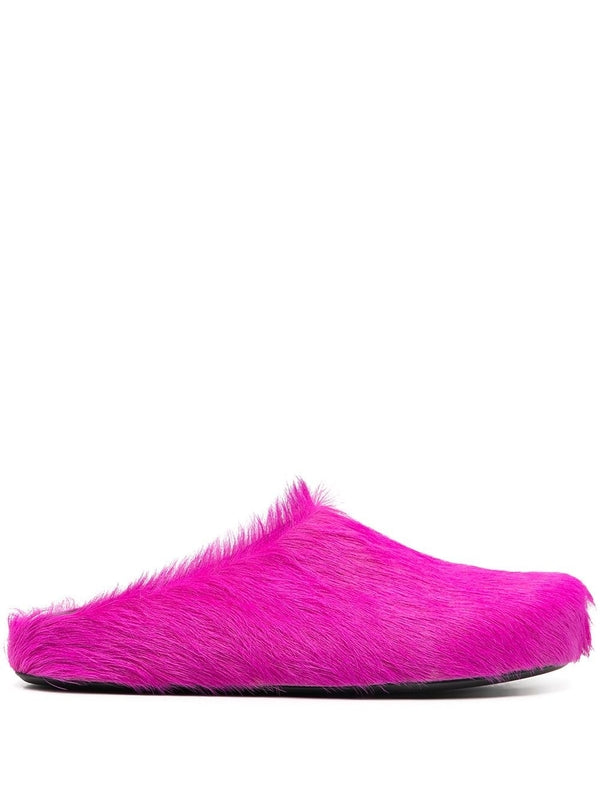 Fur Slip-On Loafers