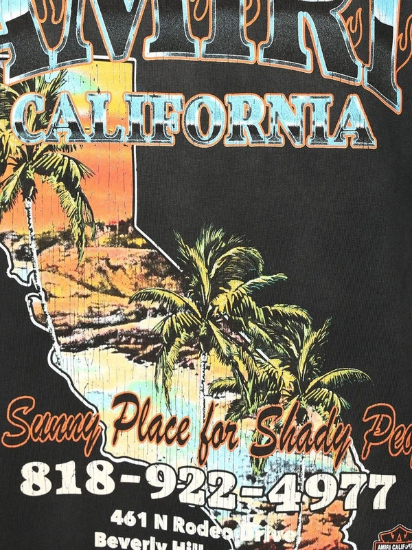 Amiri Black Half Sleeve