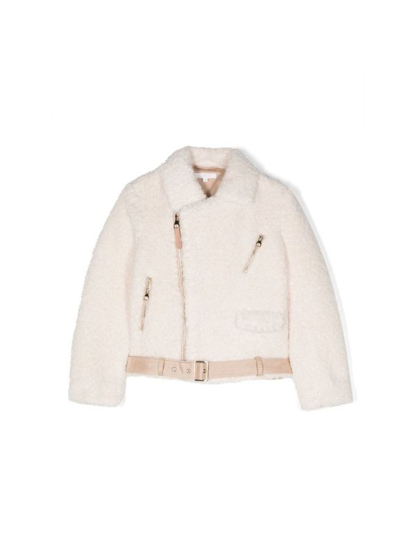 Shearling Biker Jacket