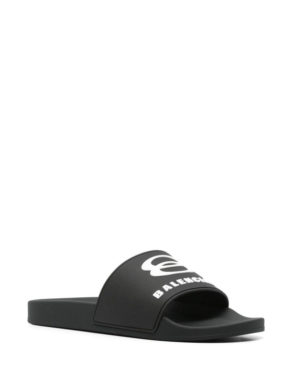 Balenciaga Black Slides