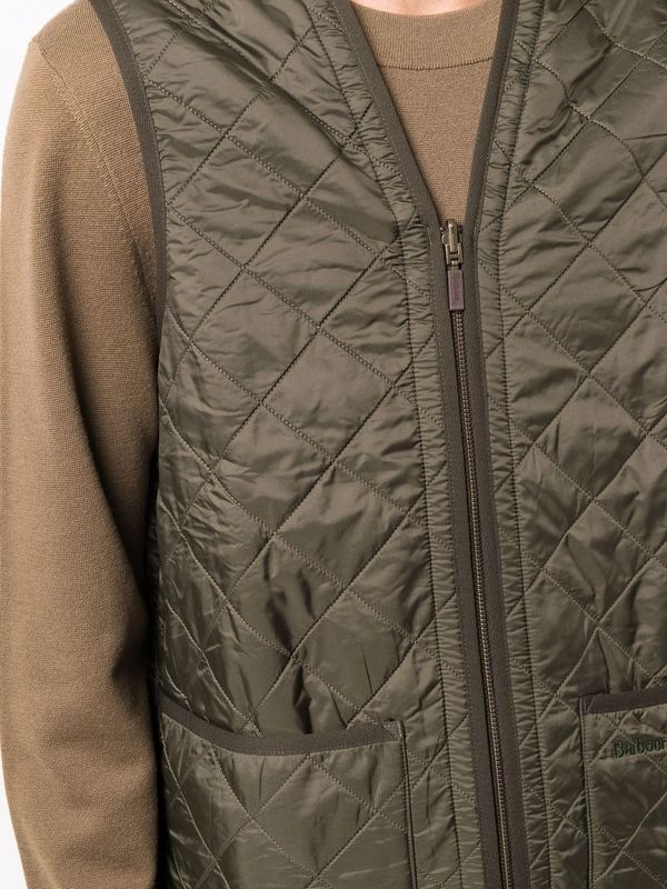 Barbour Green Vests