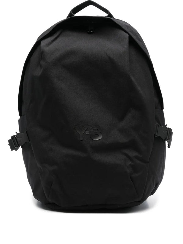 Y-3 Black Backpacks