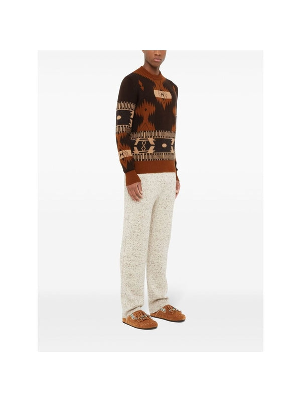 Icon Jacquard Wool Knit