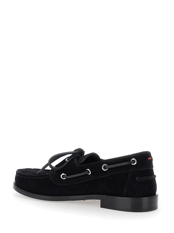 Aeyde Black Loafers