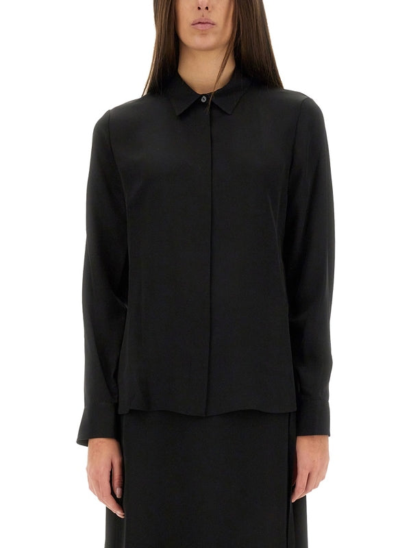 Theory Black Shirts & Blouses