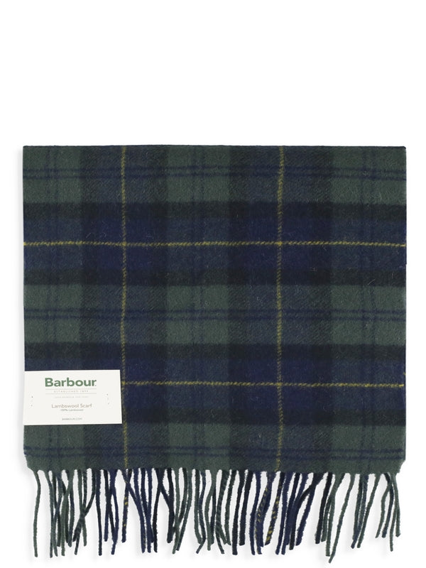 Tartan Check Wool Scarf