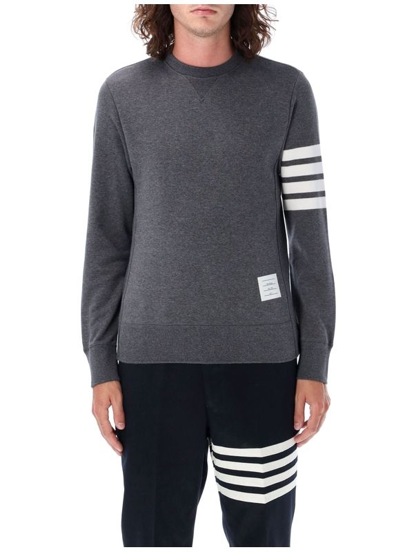 4-Bar Cotton Sweatshirt