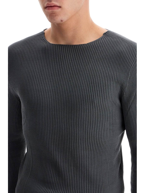 Slim-Fit Knit Pullover Sweater