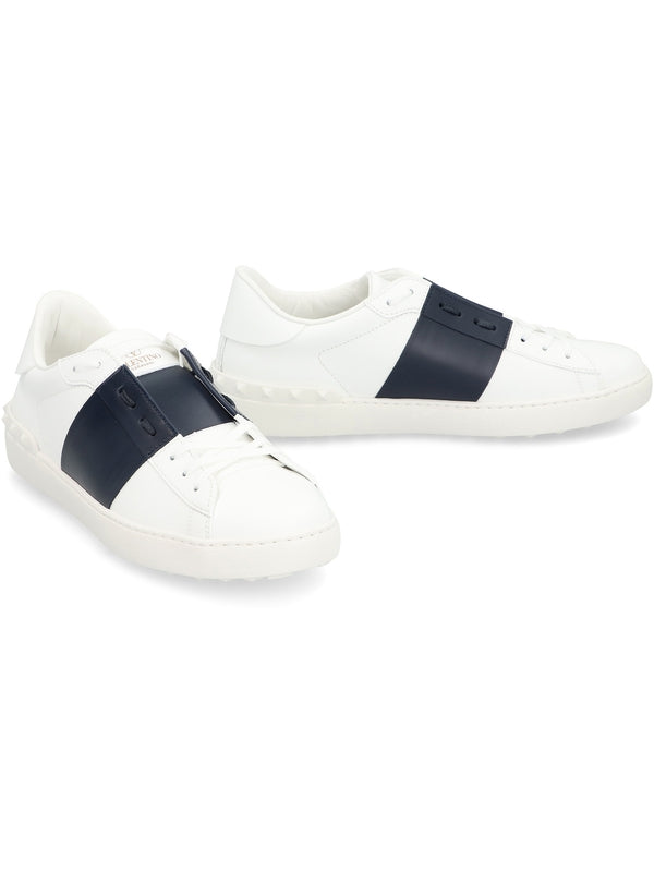 Valentino White Low Top Sneakers