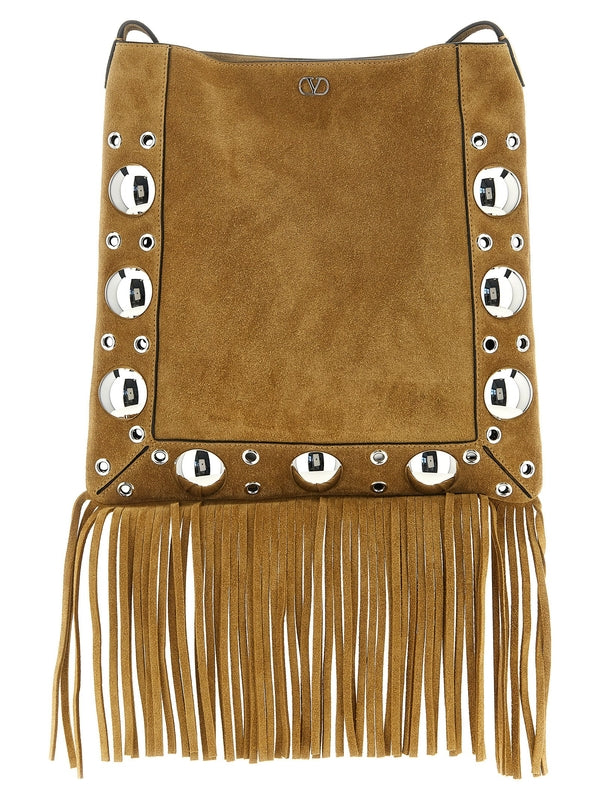 Valentino Beige Cross Bags