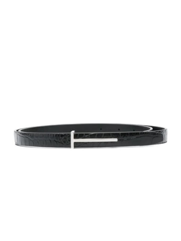 Tom Ford Black Leather Belts