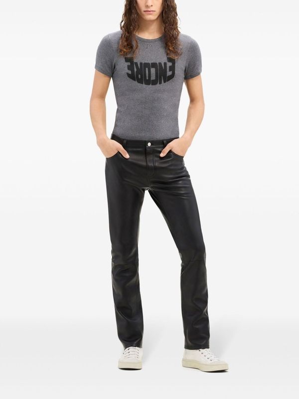 Logo Patch Cotton Short Sleeve T-shirt