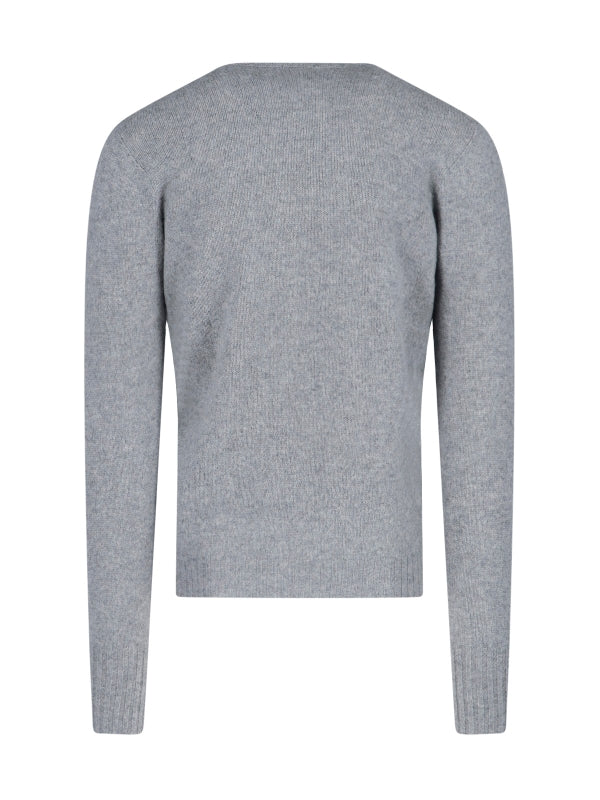 Crew Neck Cashmere Knit