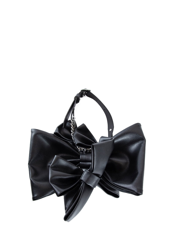 Black Bow Tie Necklace