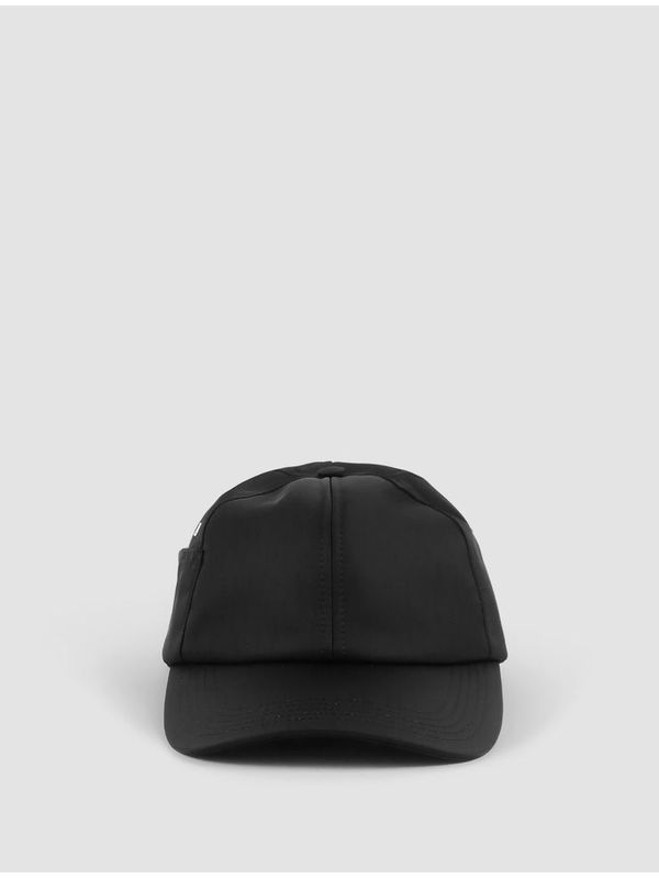 Side Pocket Logo Cotton Ball Cap