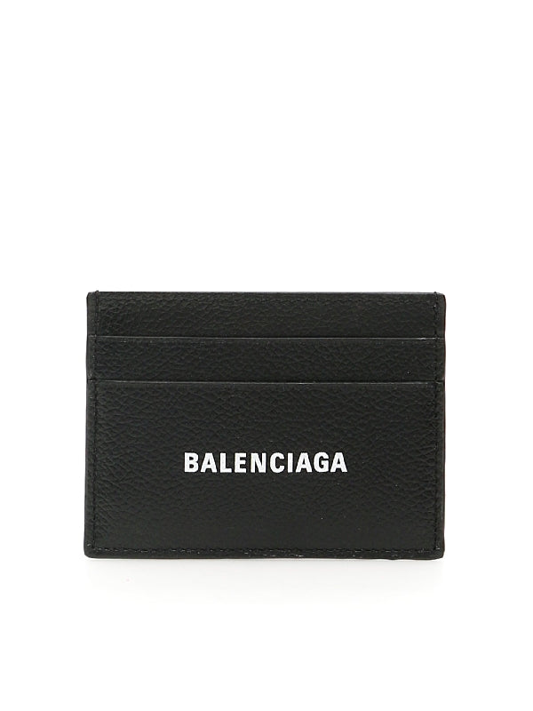 Cash Logo Leather Cardholder - Jente