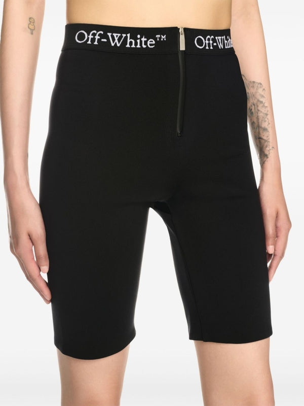 Logo Banding Legging Shorts