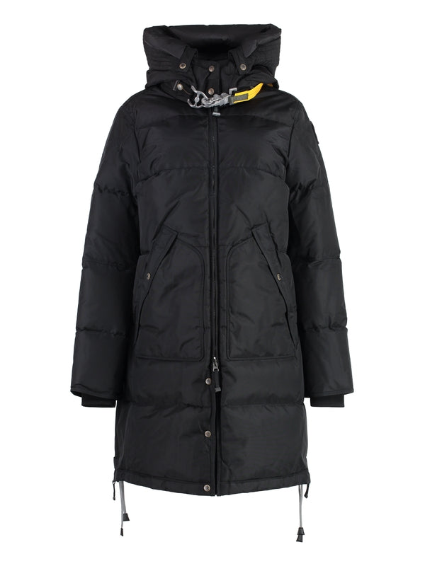 Longbear Nylon Hoodie Padded Jacket