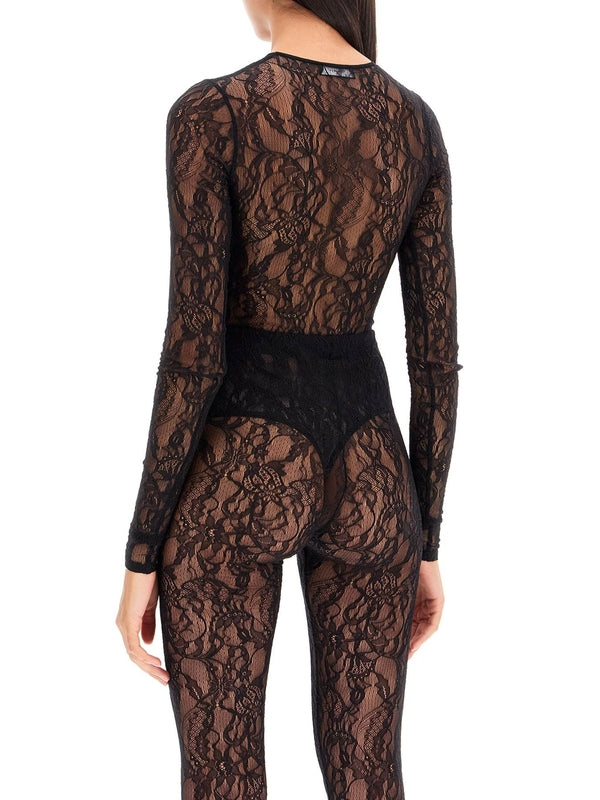 Lace Sheer Bodysuit