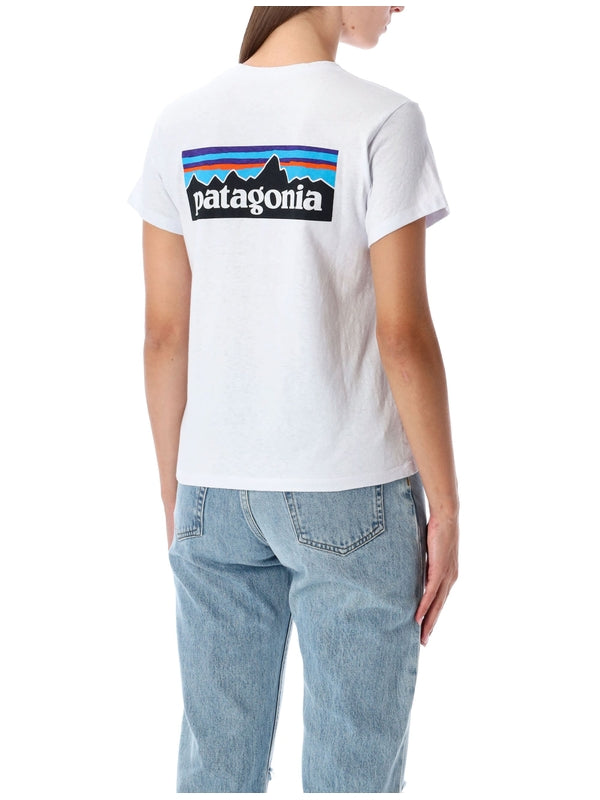 Patagonia White Short Sleeve T-Shirt