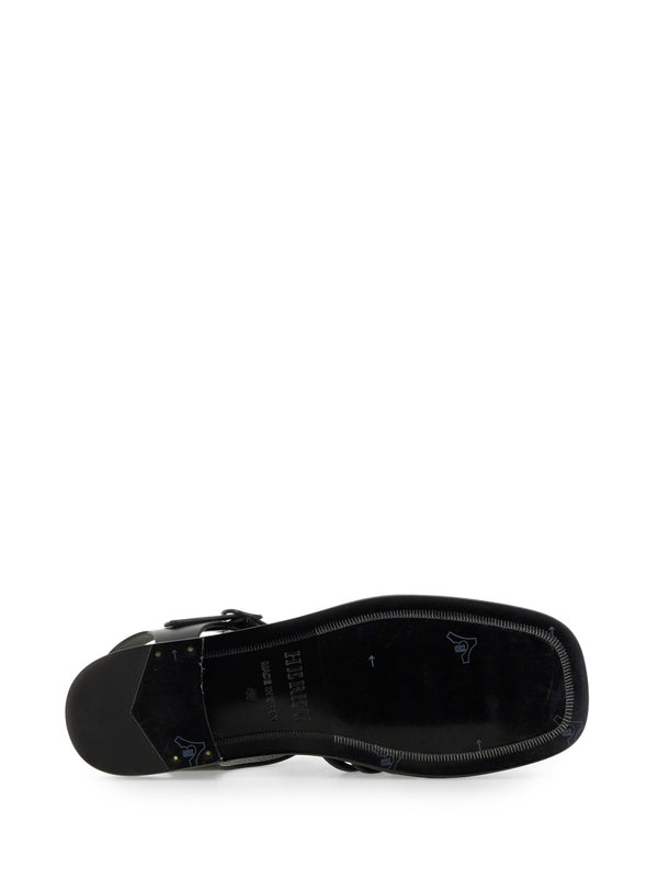 Alaro Leather Cotton Sandals