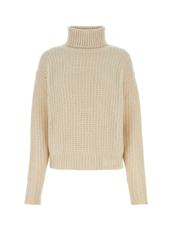 Cashmere Silk Turtleneck Knit