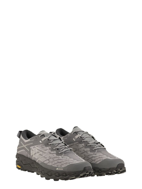 Mizuno Grey Low Top Sneakers