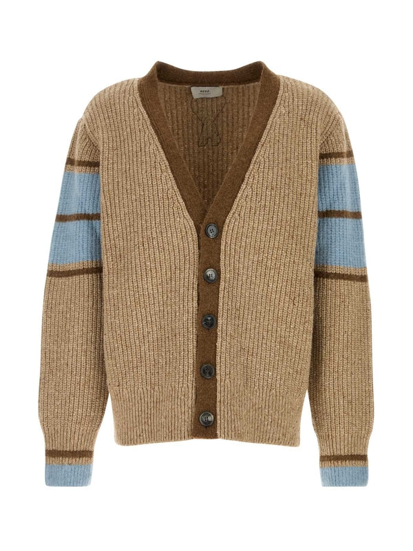 Ami Beige Cardigans