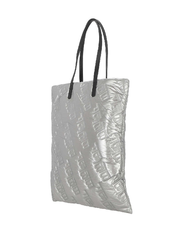 By Far Bags Silver Tote Bags