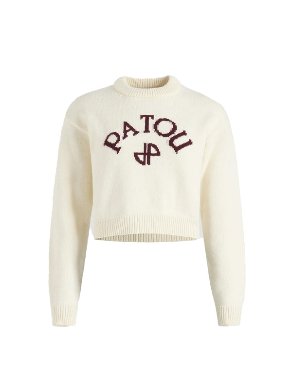 Patou White Knitted